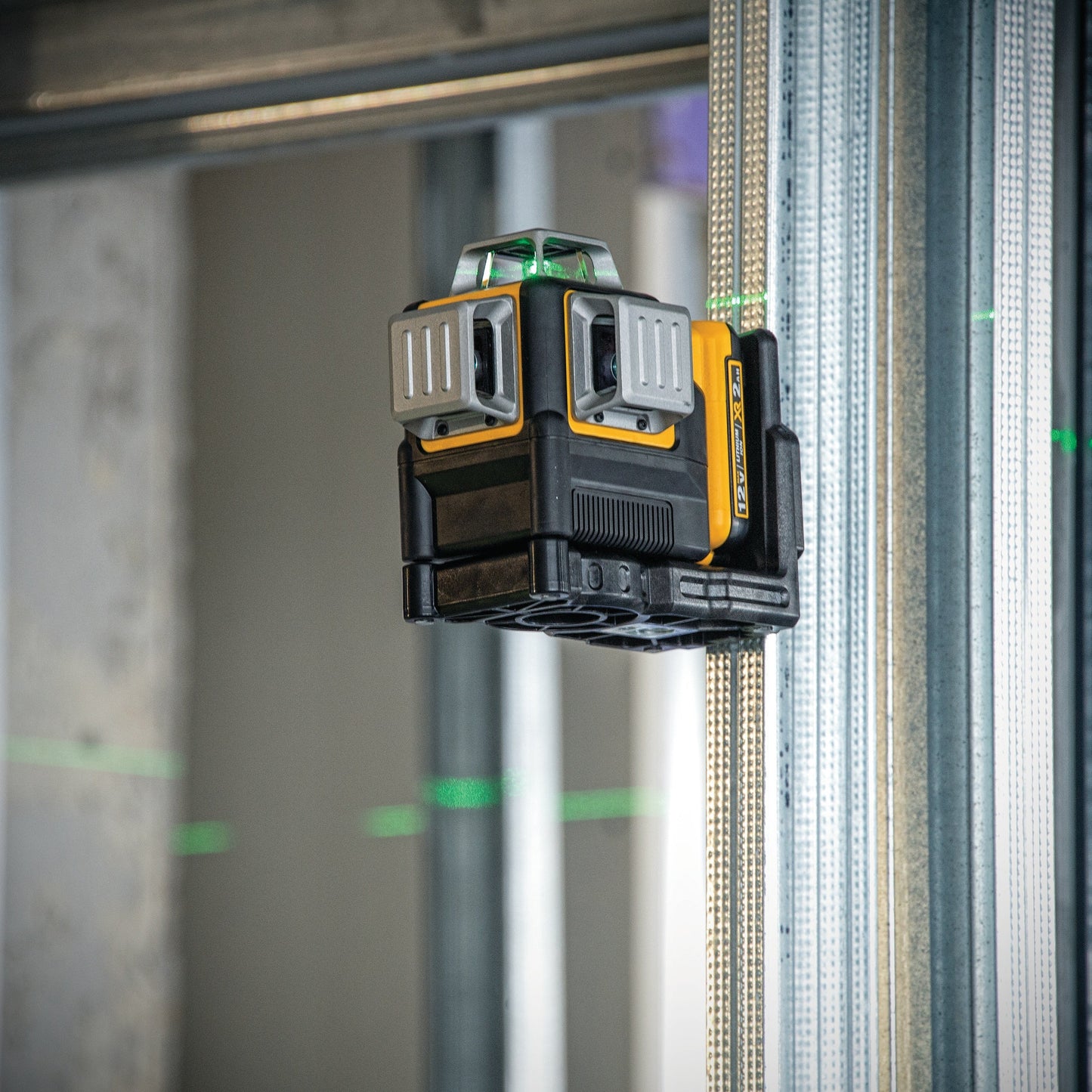 12V 3x360 Green Line Laser Level